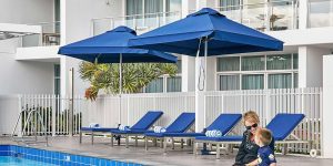 Hotel Cafe Umbrellas for Pool